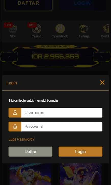 cara login Luckytopia Slot Fitur Max